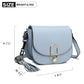 Miss LuLu Crossbody Saddle Bag