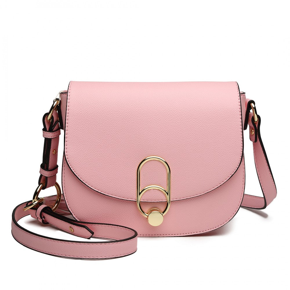 Miss LuLu Crossbody Saddle Bag