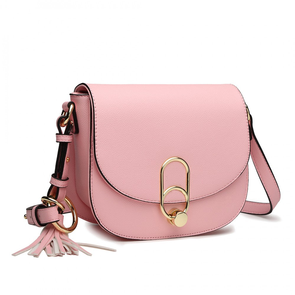 Miss LuLu Crossbody Saddle Bag