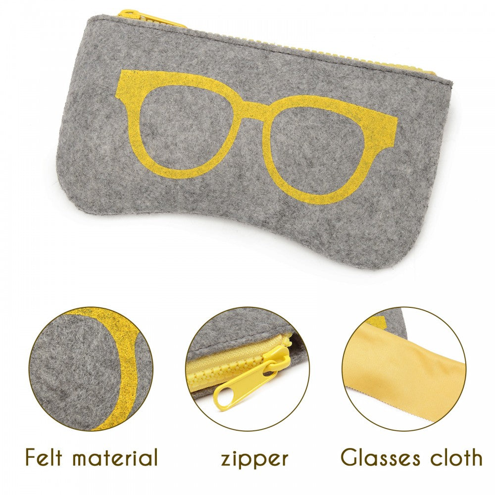 Soft Felt Glasses Case