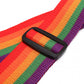 Rainbow Buckle Luggage Suitcase Belt Strap