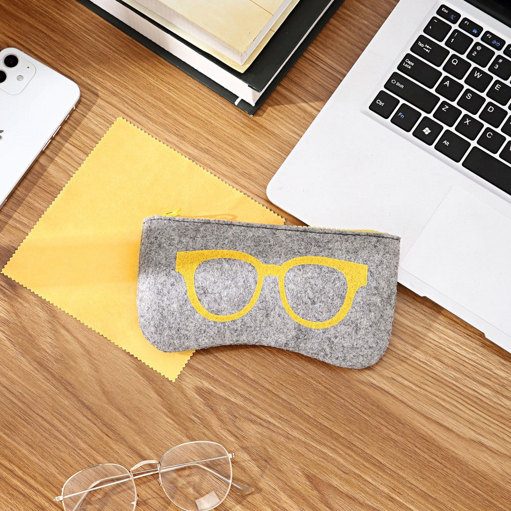 Soft Felt Glasses Case