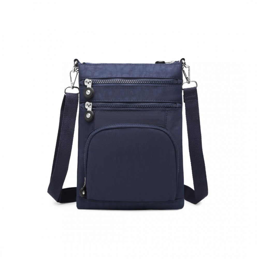 Kono Casual Multi Pocket RFID Blocking Cross Body Bag