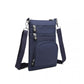 Kono Casual Multi Pocket RFID Blocking Cross Body Bag