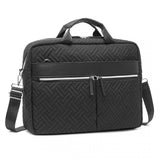 Kono Water Repellent Elegant Quilted Laptop Bag