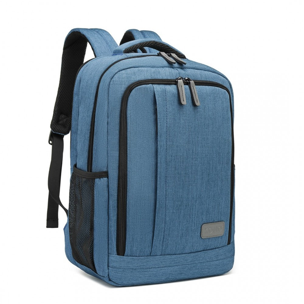 Kono Multi Compartment Backpack With USB Port