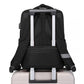 Kono Multi Compartment Backpack With USB Port