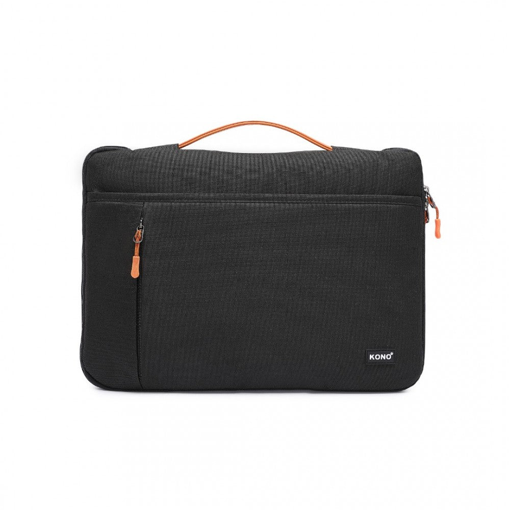 Kono Streamline Water Resistant Large Laptop Sleeve With Velvety Interior