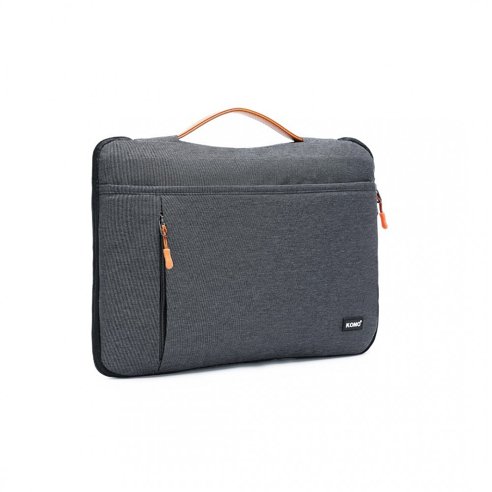 Kono Streamline Water Resistant Large Laptop Sleeve With Velvety Interior