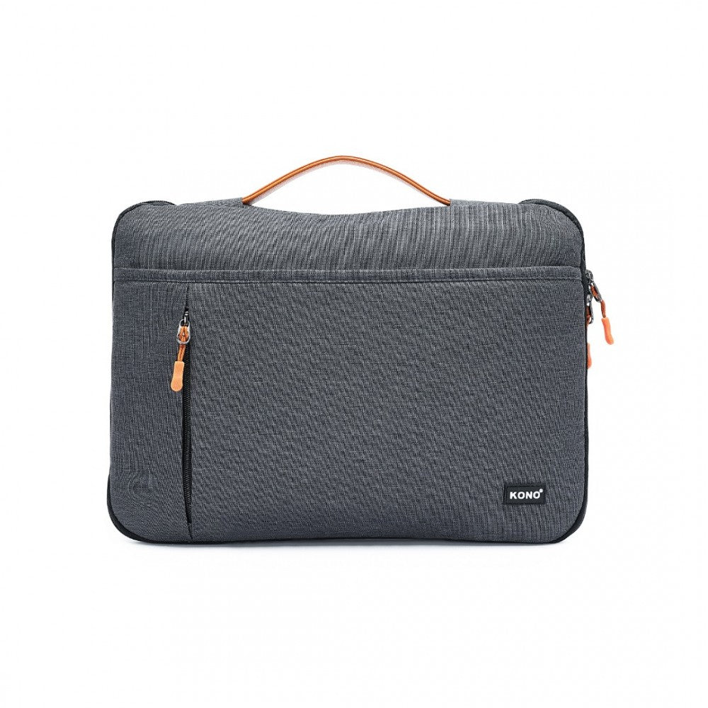 Kono Streamline Water Resistant Large Laptop Sleeve With Velvety Interior