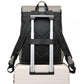 Kono Water Resistant Urban Geometric Backpack With Laptop Compartment