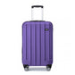 Kono 19 Inch Cabin Size ABS Hardshell Suitcase With Vertical Stripes