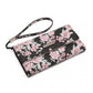 Miss LuLu Ladies' Flower Printed PU Leather Long Purse