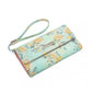 Miss LuLu Ladies' Flower Printed PU Leather Long Purse