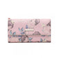 Miss LuLu Ladies' Flower Printed PU Leather Long Purse