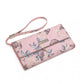 Miss LuLu Ladies' Flower Printed PU Leather Long Purse