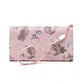 Miss LuLu Ladies' Flower Printed PU Leather Long Purse